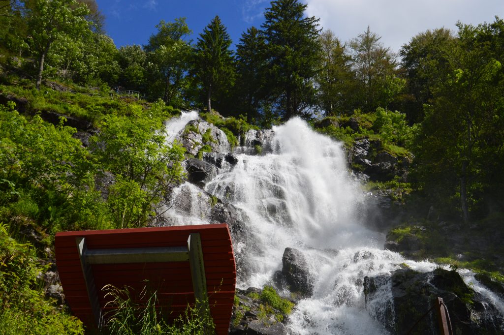 Todtnauer Wasserfall – Atemberaubendes Naturschauspiel im Hochschwarzwald, perfekt für Wanderer und Naturliebhaber.