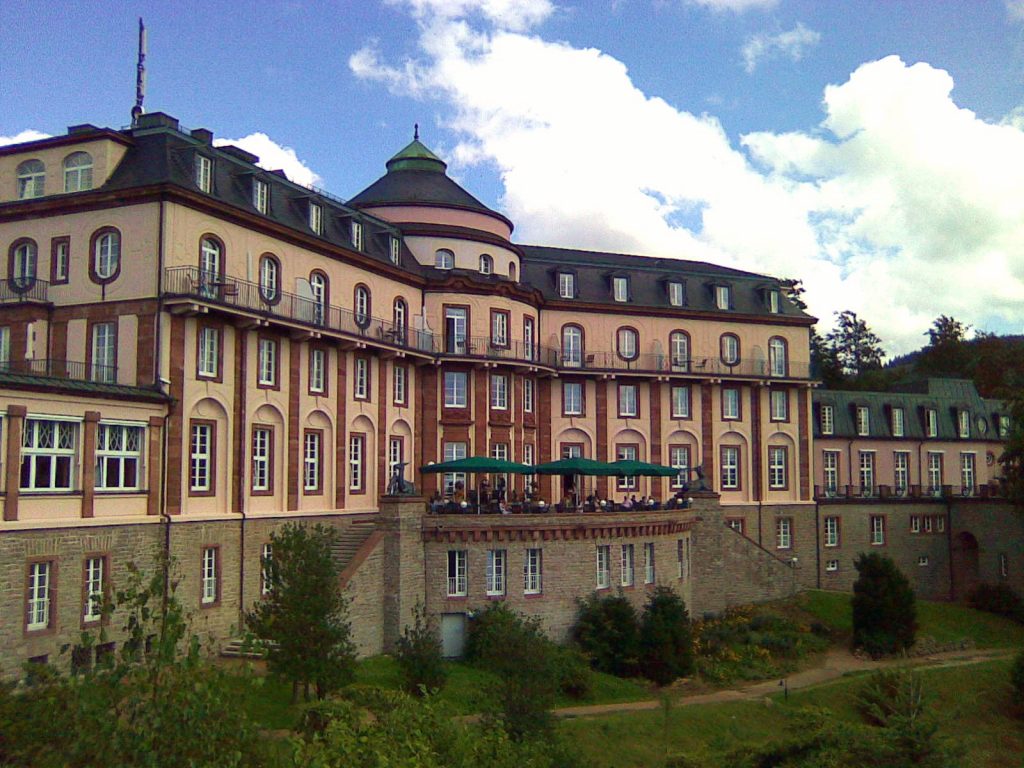 Das Schlosshotel Bühlerhöhe im Schwarzwald.
