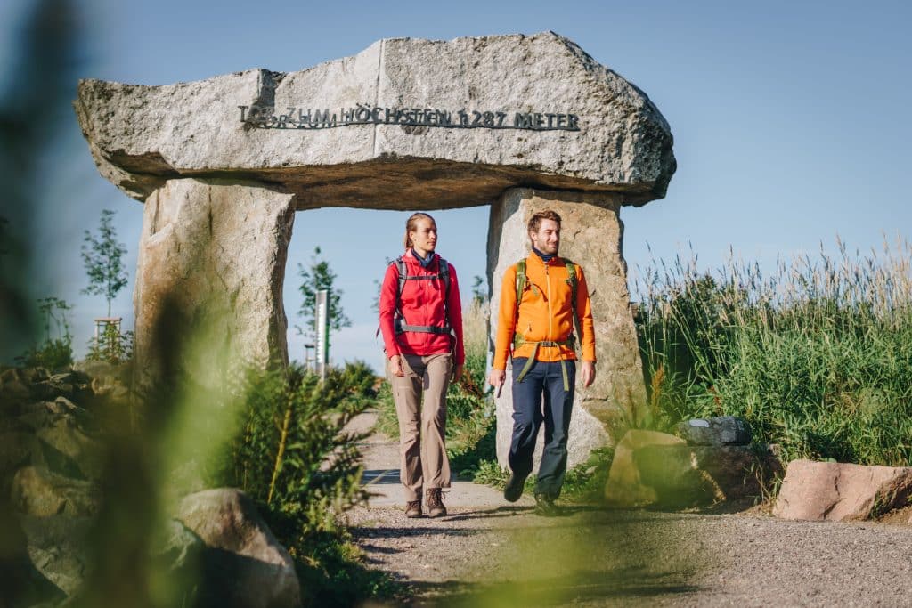 Wanderportal des Fernwanderwegs Westweg am Feldberg im südlichen Schwarzwald