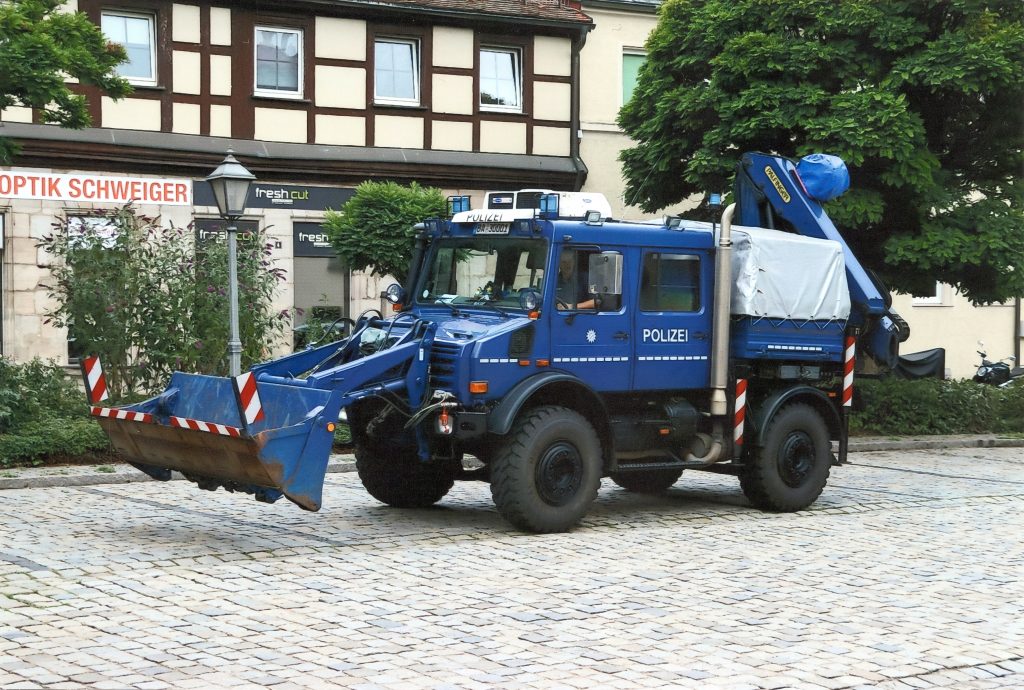 Unimog Polizei