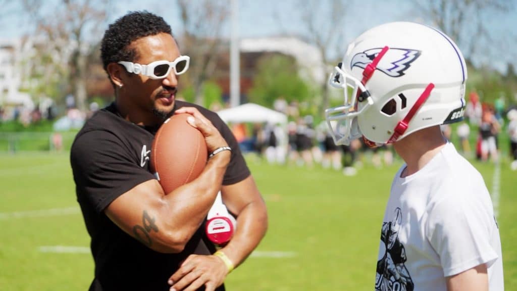 Jakob Johnson beim Stuttgart Kids Camp