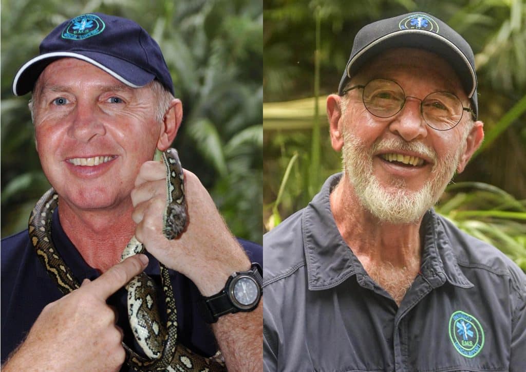 Ebenfalls seit Staffel 1 dabei ist der allseits beliebte Dr. Bob. Früher noch ohne Bart, hat er sich über die Jahre zu einer echten Dschungel-Ikone entwickelt. Seine ruhige Art und medizinische Expertise sind aus dem Format nicht mehr wegzudenken. Der Bartwuchs scheint seine Weisheit nur noch zu unterstreichen.