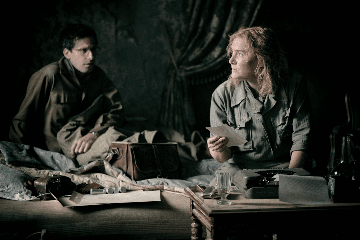 Kate Winslet als Lee Miller in „Die Fotografin“: Mitten im Krieg und gegen alle Widerstände – eine Frau behauptet sich in einer von Männern dominierten Welt.