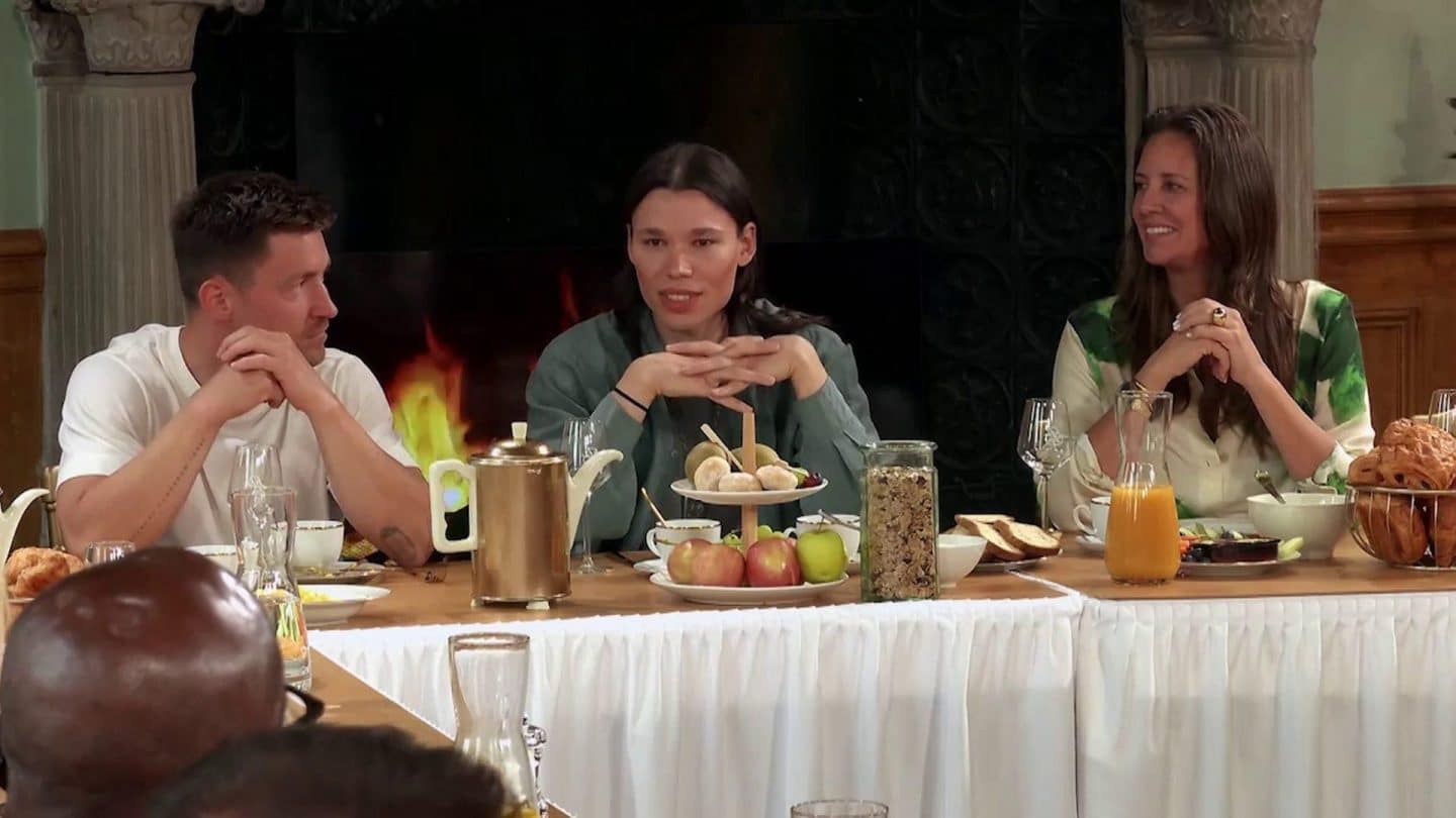 Philipp Boy (l.), Helge Mark, Dana Schweiger
