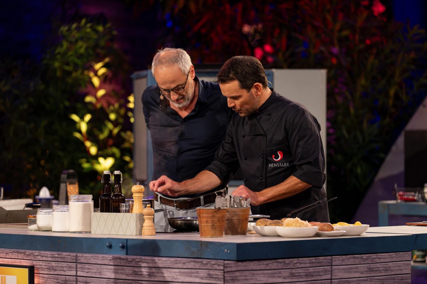 Christian Rach (l.), Steffen Henssler