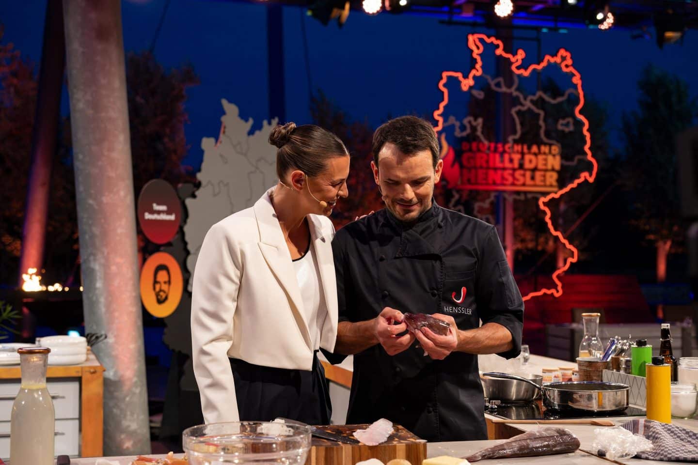 Laura Wontorra, Steffen Henssler