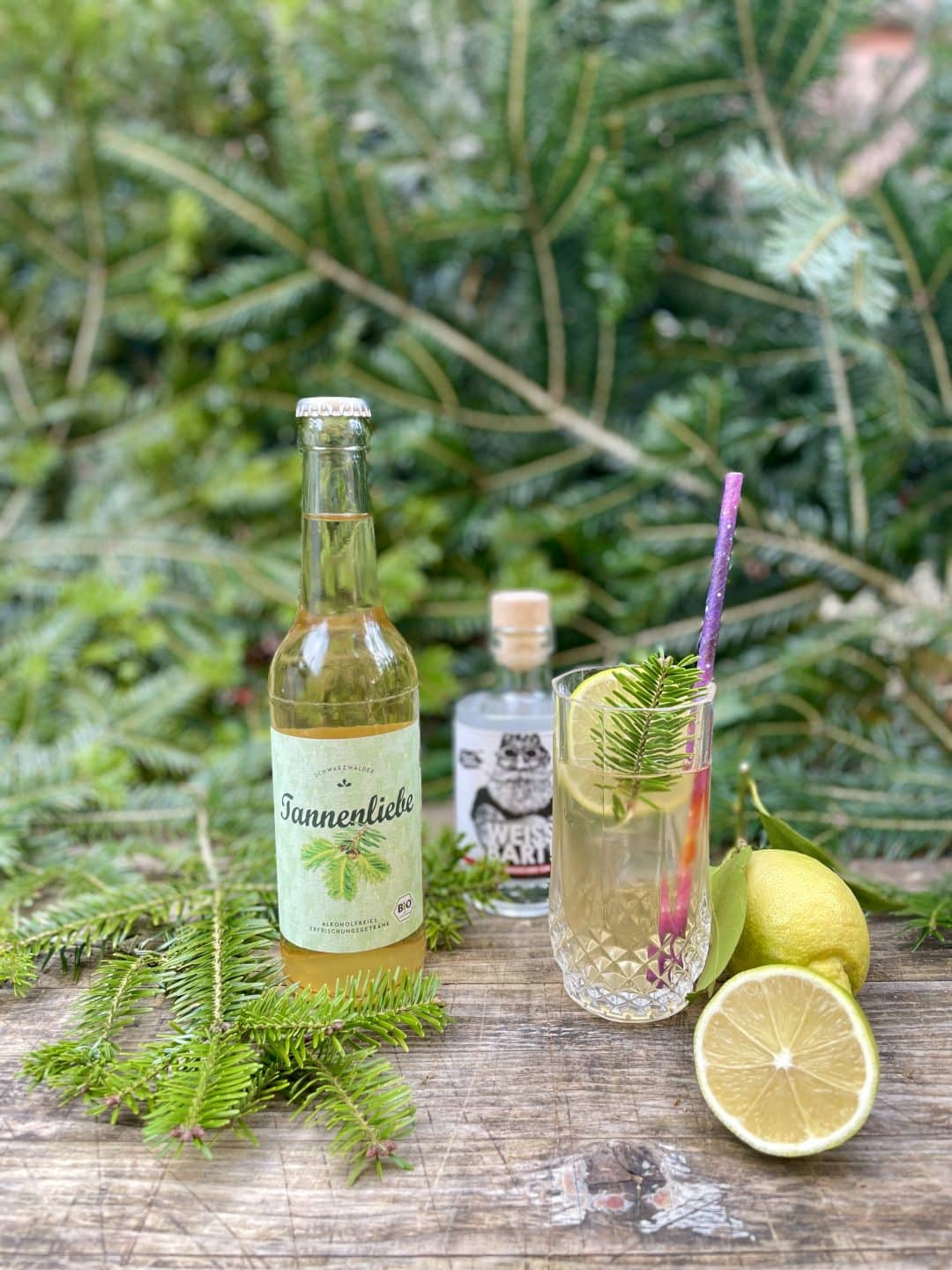 Der Gin Tannic ist ein Longdrink aus Gin und aus Tannenliebe.
