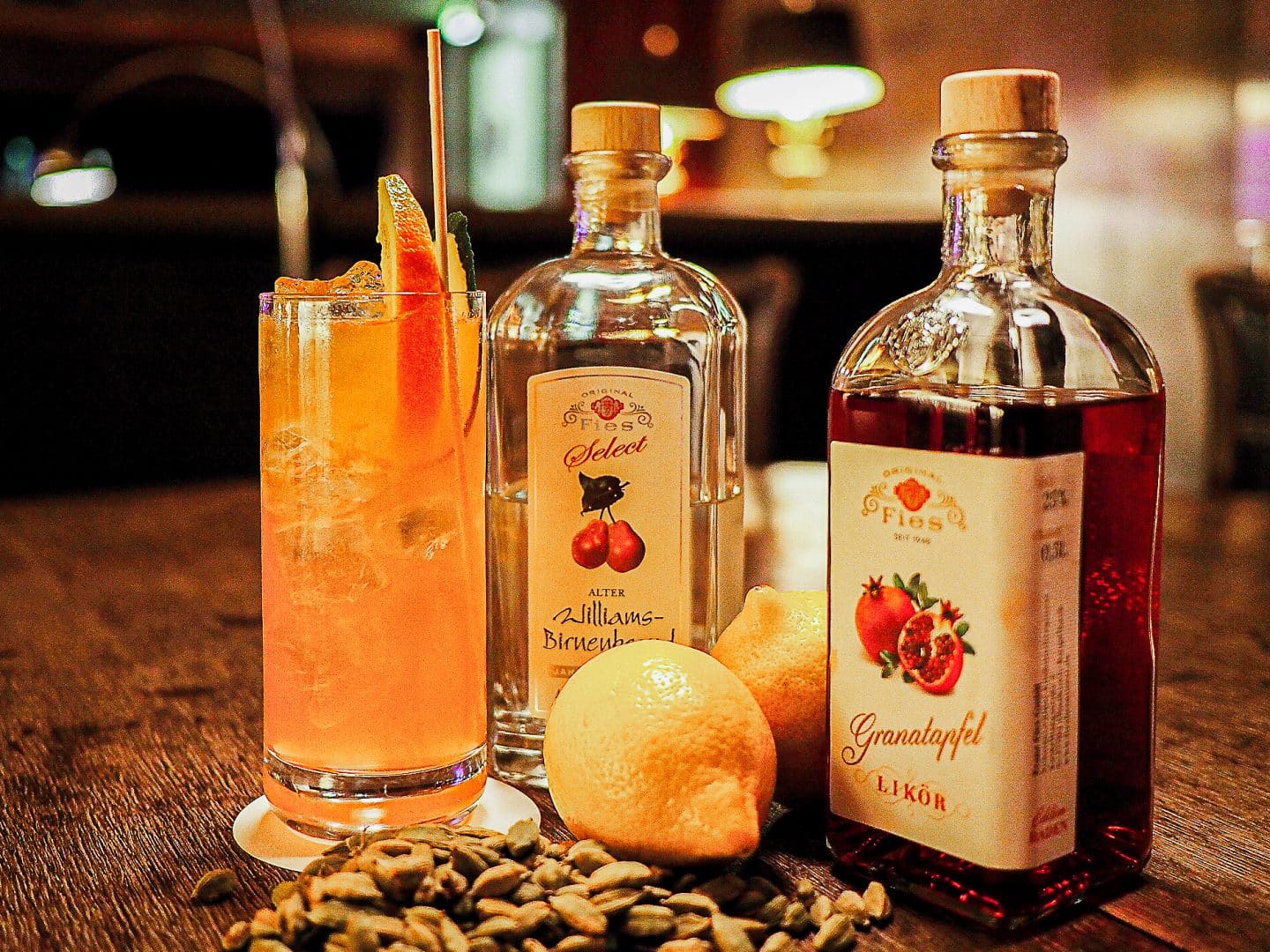 Schwarzwald Mule - ein Cocktail der Brennerei Franz Fies aus Oberkirch
