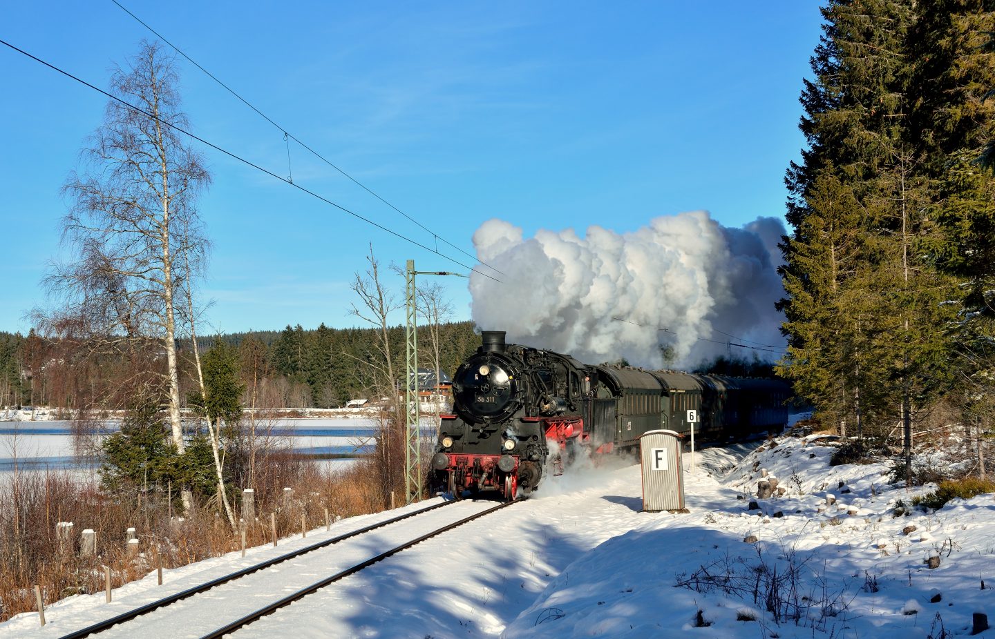 Winterdampf 3-Seenbahn