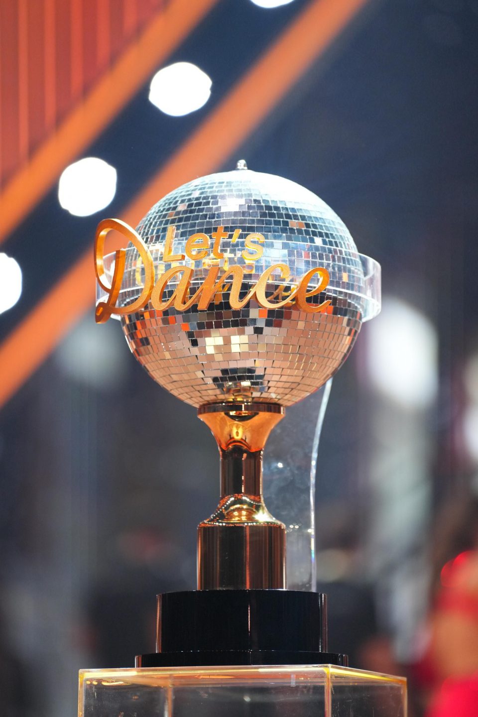 Der "Let´s Dance" - Siegerpokal.
