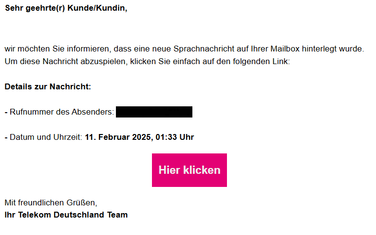 Betrüger locken millionen Telekomkunden in die Falle: Verbraucherzentrale warnt vor Abzock-Mail!