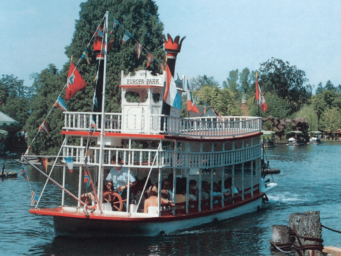 Der „Mississippi-Dampfer“ dreht auch heute noch als „Donau Dampfer“ seine Runden