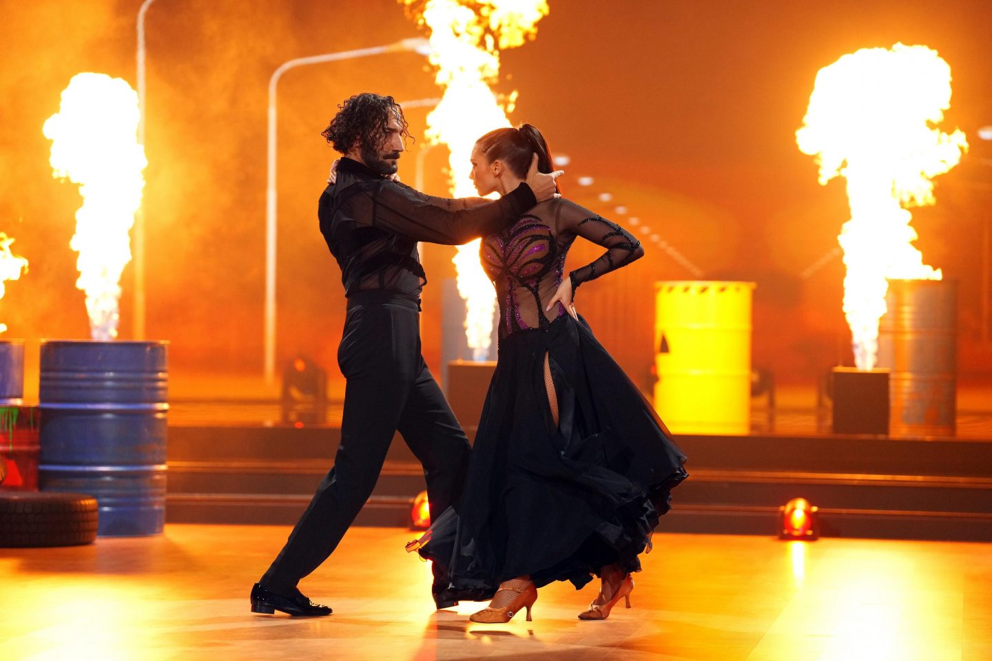 Paola Maria und Massimo Sinató tanzen Tango.