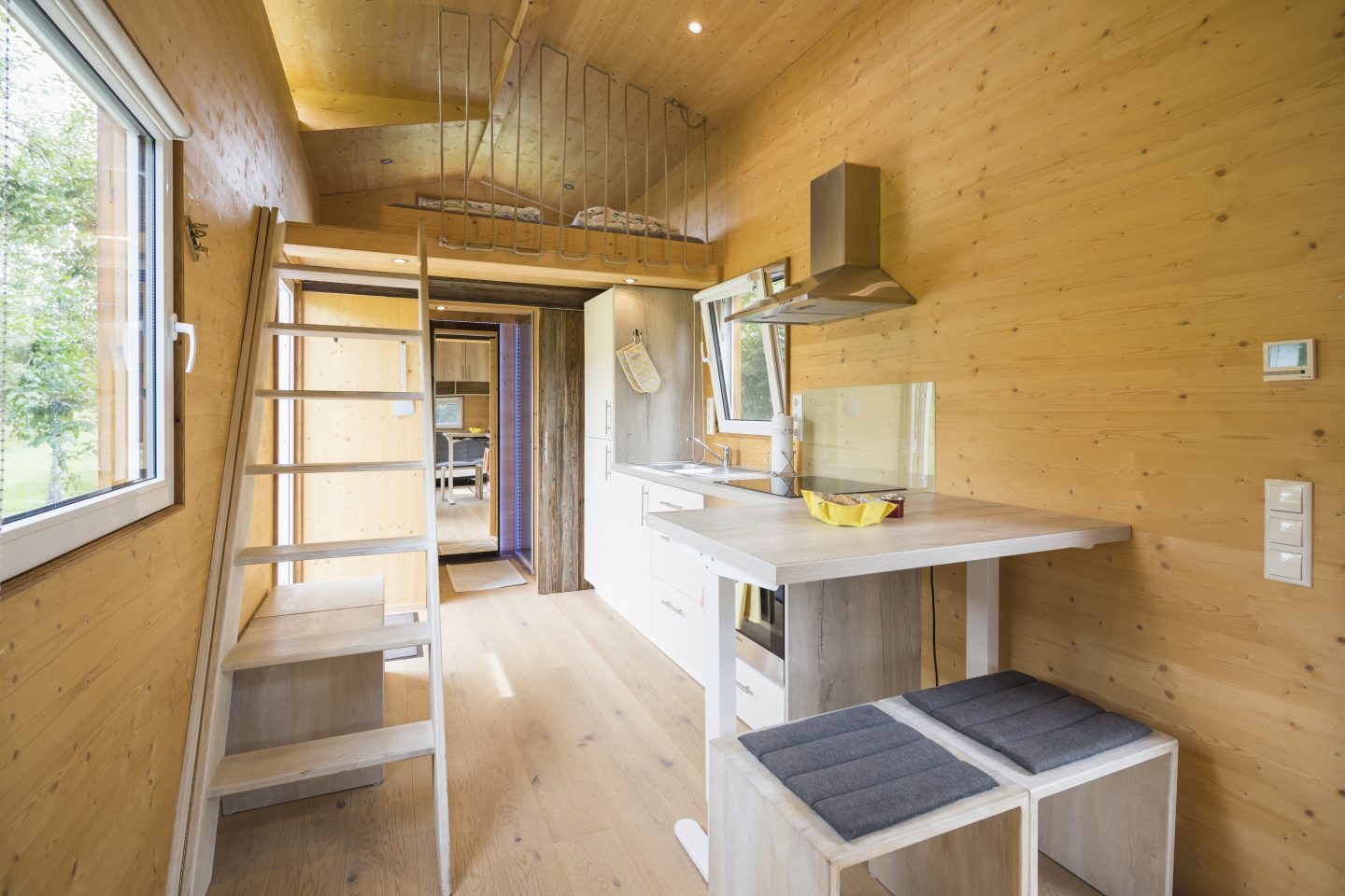 Tiny Houses auf dem Biolandhof Gessler in Markdorf am Bodensee
