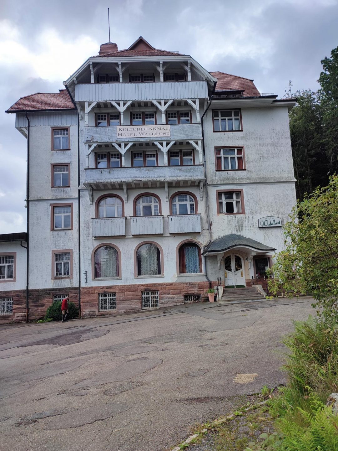 Hotel Waldlust, Zustand 2023

