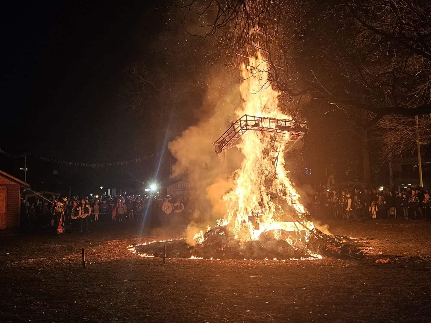Fasnetsverbennung in Bad Dürrheim